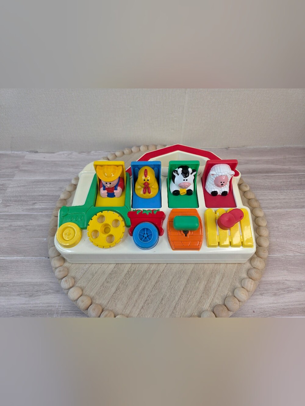 Vintage Fisher-Price Farm Pop-Up